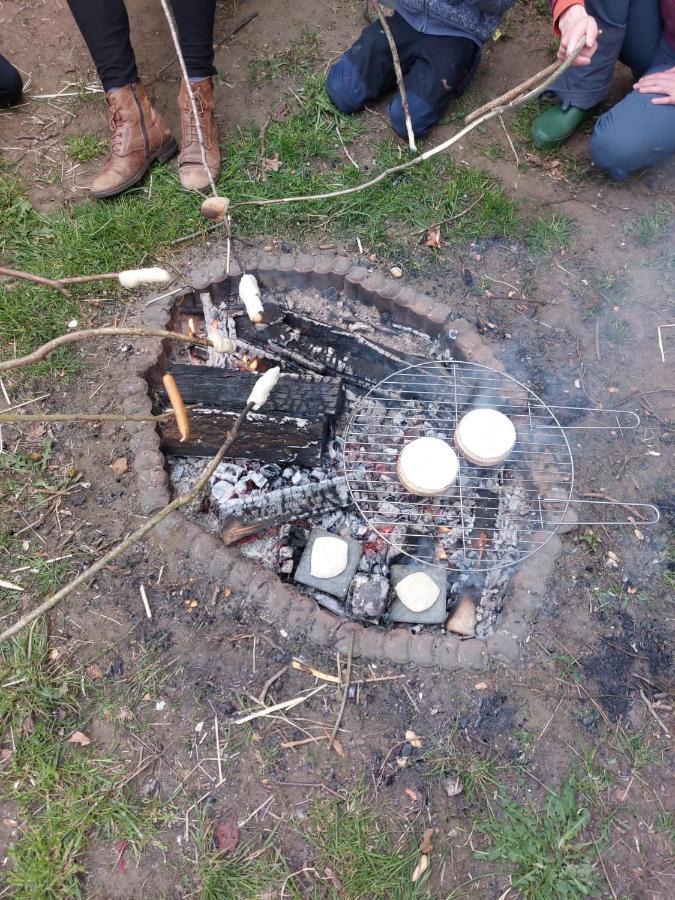 Slapen Tussen De Ezels In De Yurt Hotel Aarschot Bagian luar foto